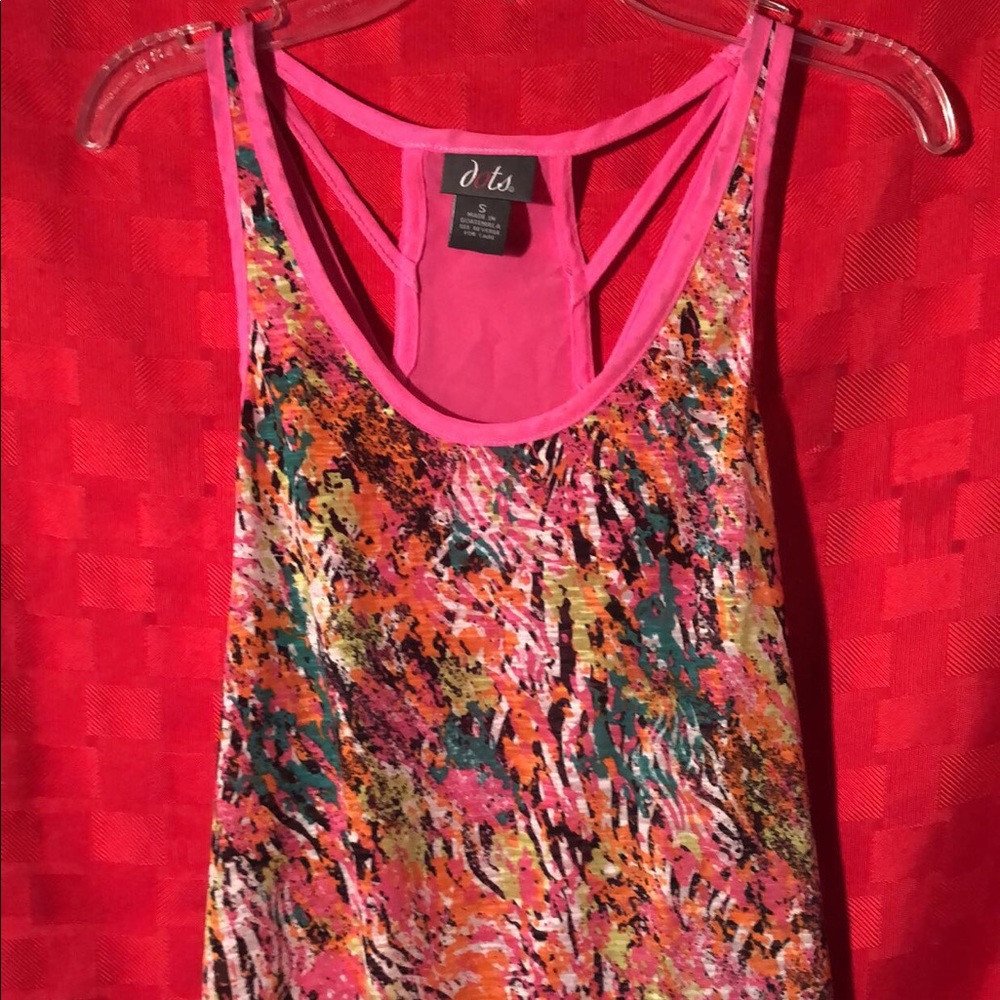 Paint Splat print summer tang top